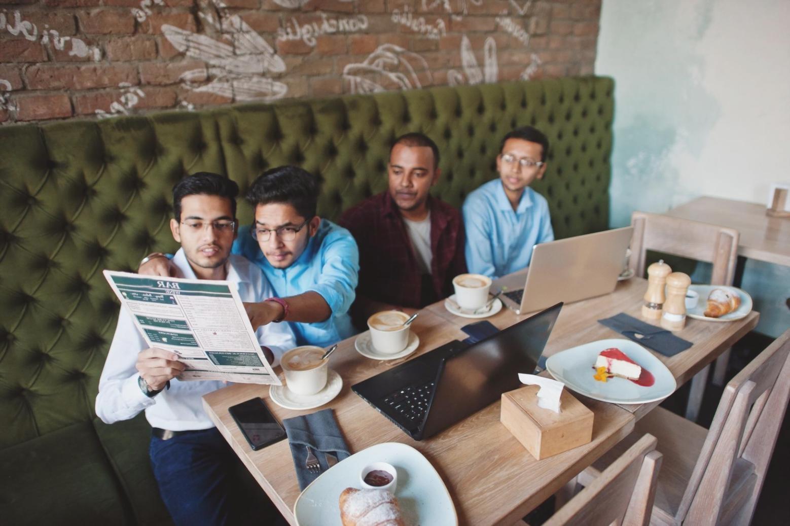 Ambiente de aprendizagem financeira moderno